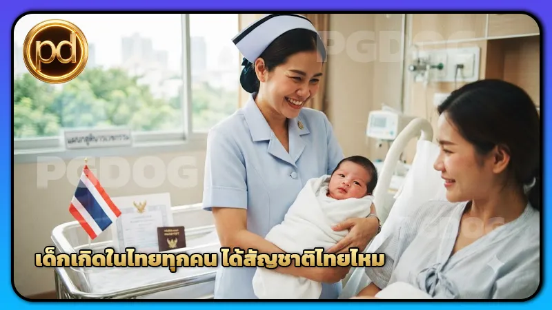 เด็กเกิดในไทยทุกคน ได้สัญชาติไทยไหม