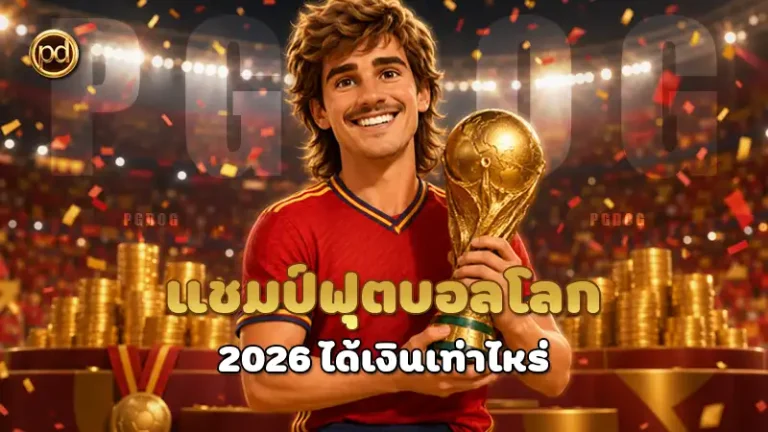 แชมป์ฟุตบอลโลก 2026 ได้เงินเท่าไหร่