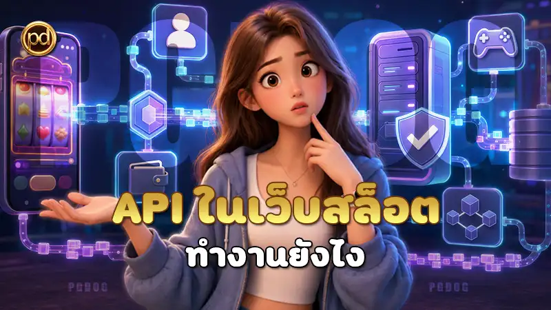 API ในเว็บสล็อตทำงานยังไง