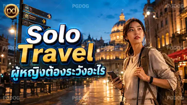 Solo Travel ผู้หญิงต้องระวังอะไร
