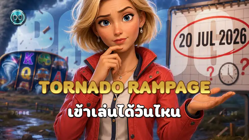 Tornado Rampage เข้าเล่นได้วันไหน