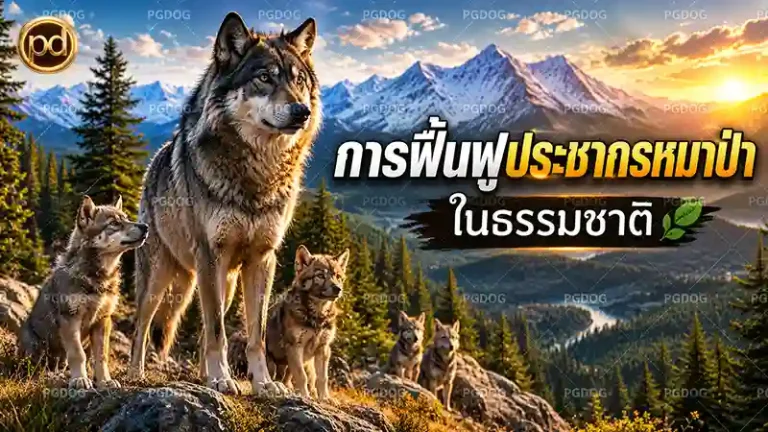 การฟื้นฟูประชากรหมาป่า ในธรรมชาติ