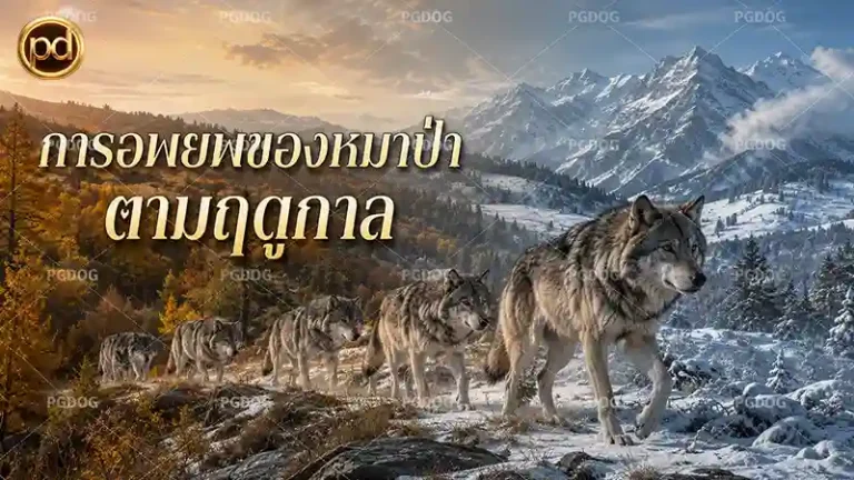 การอพยพของหมาป่า ตามฤดูกาล
