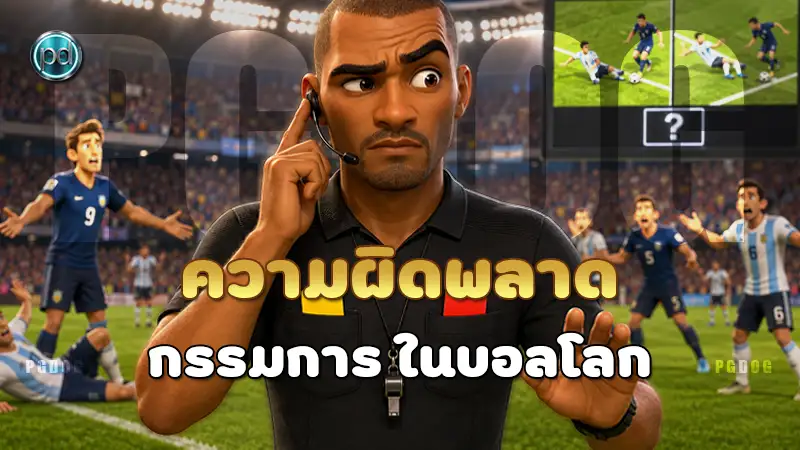 ความผิดพลาด กรรมการ ในบอลโลก