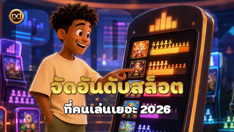 จัดอันดับสล็อต ที่คนเล่นเยอะ 2026