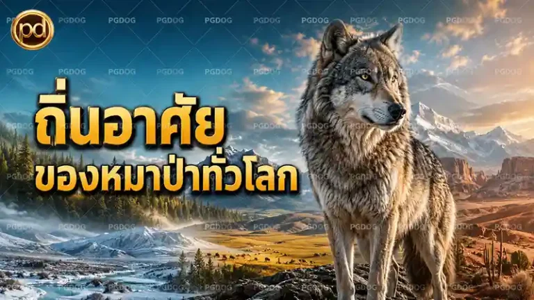 ถิ่นอาศัย ของหมาป่าทั่วโลก