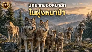 บทบาทของสมาชิก ในฝูงหมาป่า
