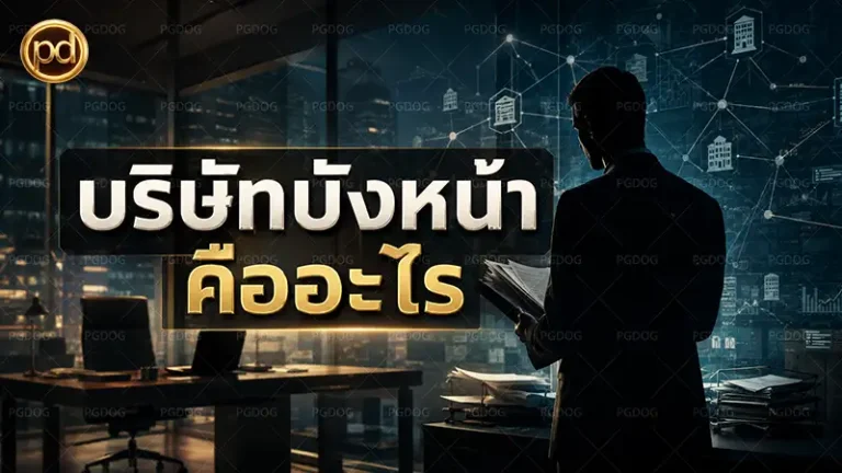 บริษัทบังหน้า คืออะไร