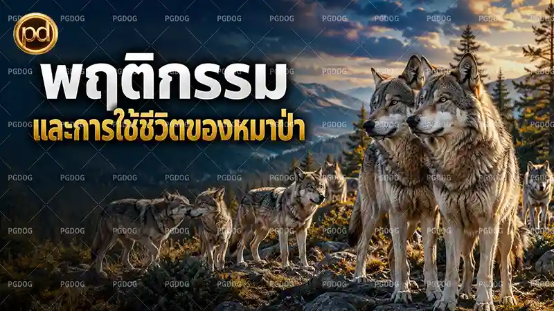 พฤติกรรม และการใช้ชีวิตของหมาป่า