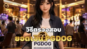 วิธีตรวจสอบ ยอดเงิน PGDOG
