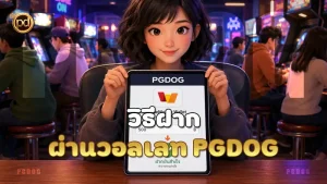 วิธีฝาก ผ่านวอลเลท PGDOG