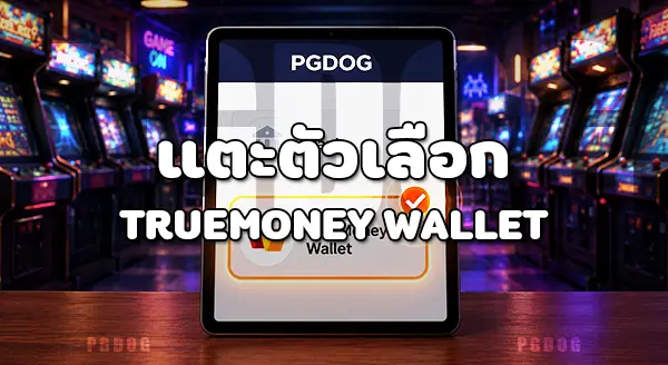 วิธีฝาก ผ่านวอลเลท PGDOG