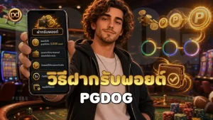 วิธีฝากรับพอยต์ PGDOG