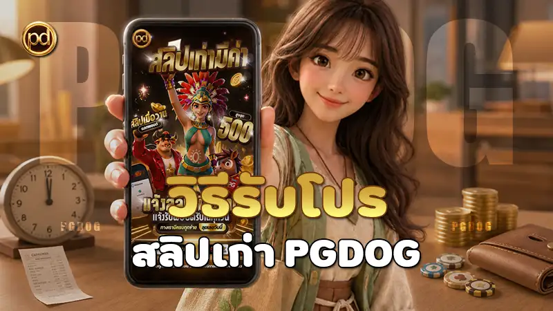 วิธีรับโปร สลิปเก่า PGDOG