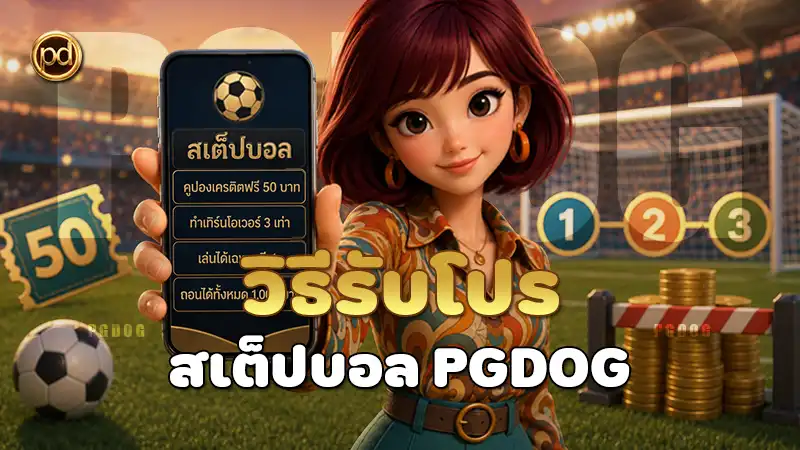 วิธีรับโปร สเต็ปบอล PGDOG