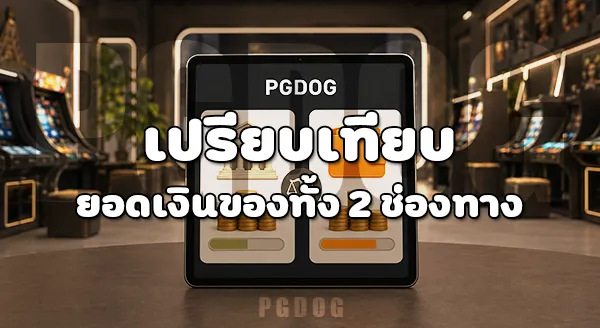 วิธีเลือกช่องทางฝาก PGDOG