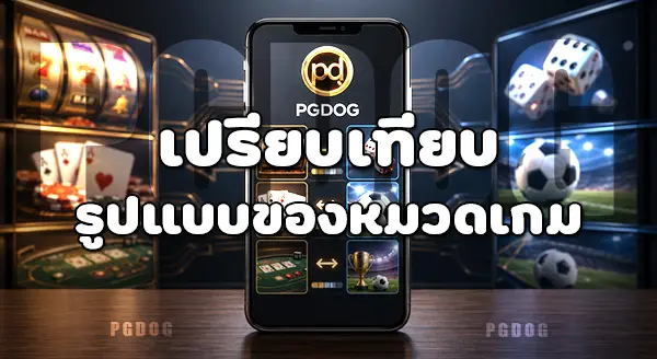 วิธีเลือกประเภทเกม PGDOG