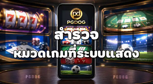 วิธีเลือกประเภทเกม PGDOG