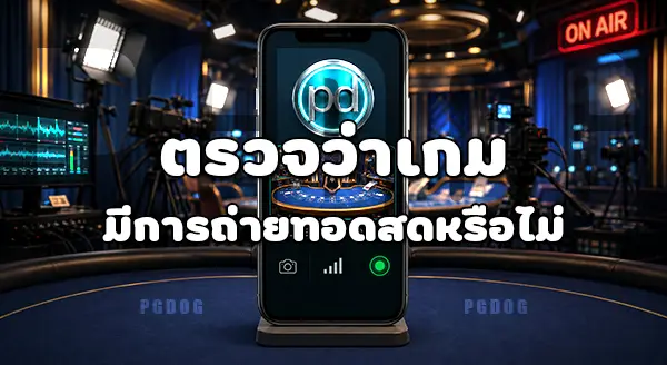 วิธีเลือกเกมคาสิโน บน PGDOG