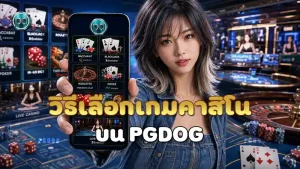 วิธีเลือกเกมคาสิโน บน PGDOG