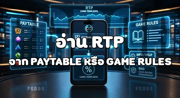 วิธีเลือกเกมสล็อต บน PGDOG