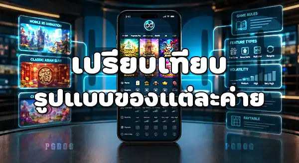 วิธีเลือกเกมสล็อต บน PGDOG