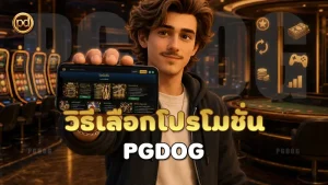 วิธีเลือกโปรโมชั่น PGDOG