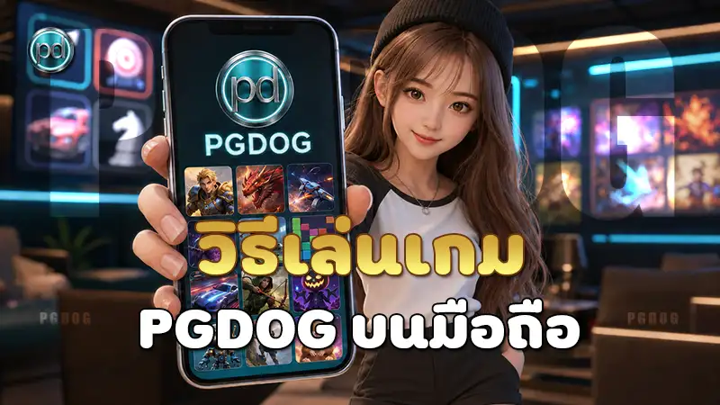 วิธีเล่นเกม PGDOG บนมือถือ