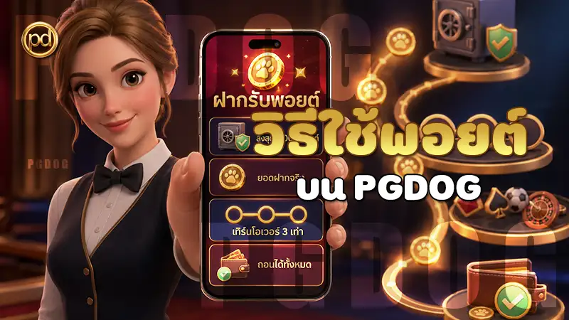 วิธีใช้พอยต์ บน PGDOG