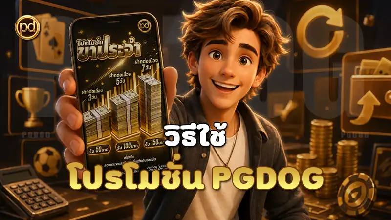 วิธีใช้โปรโมชั่น PGDOG