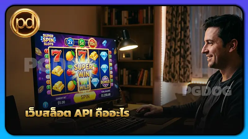 เว็บสล็อต API คืออะไร