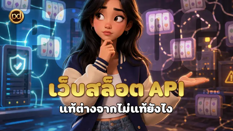 เว็บสล็อต API แท้ต่างจากไม่แท้ยังไง
