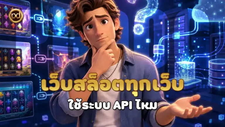 เว็บสล็อตทุกเว็บ ใช้ระบบ API ไหม