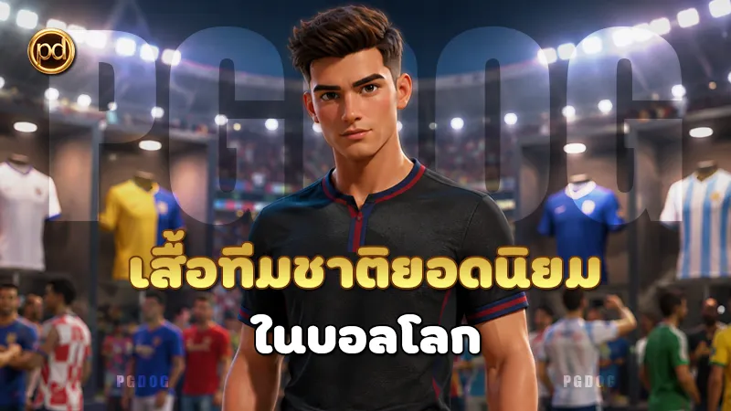 เสื้อทีมชาติยอดนิยม ในบอลโลก