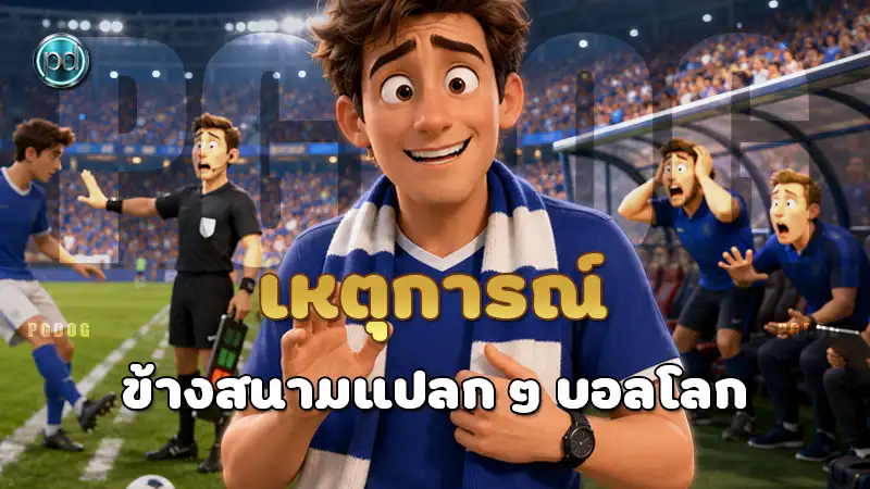 เหตุการณ์ ข้างสนามแปลก ๆ บอลโลก