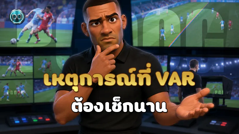 เหตุการณ์ที่ VAR ต้องเช็กนาน