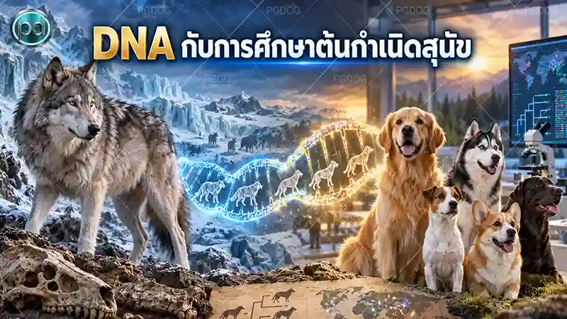 DNA กับการศึกษาต้นกำเนิดสุนัข