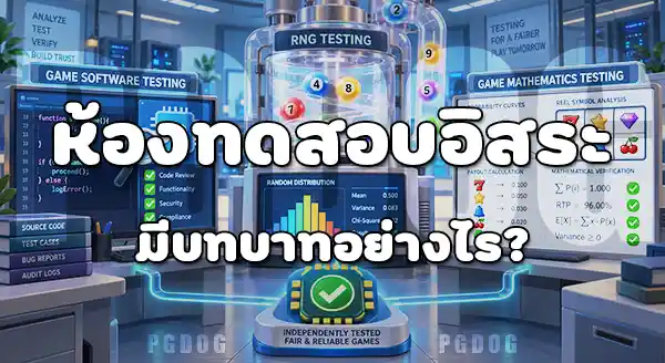 PG Soft ถูกตรวจสอบโดยใคร