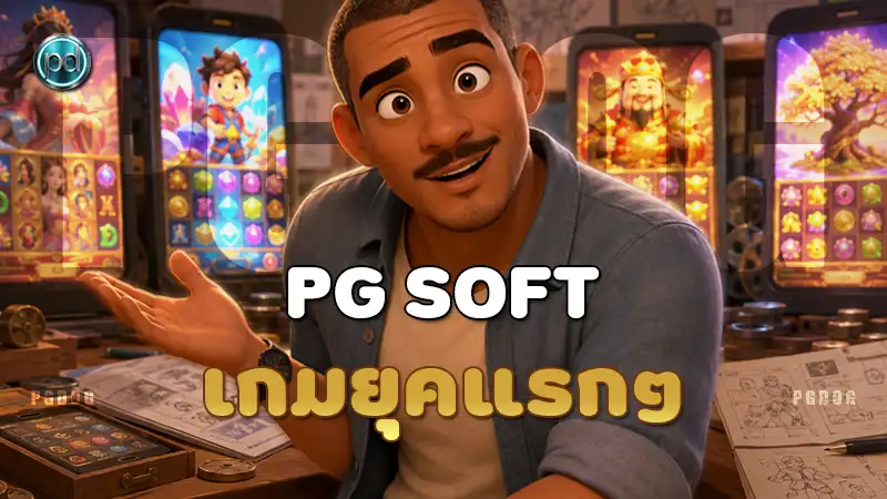 PG Soft เกมยุคแรกๆ