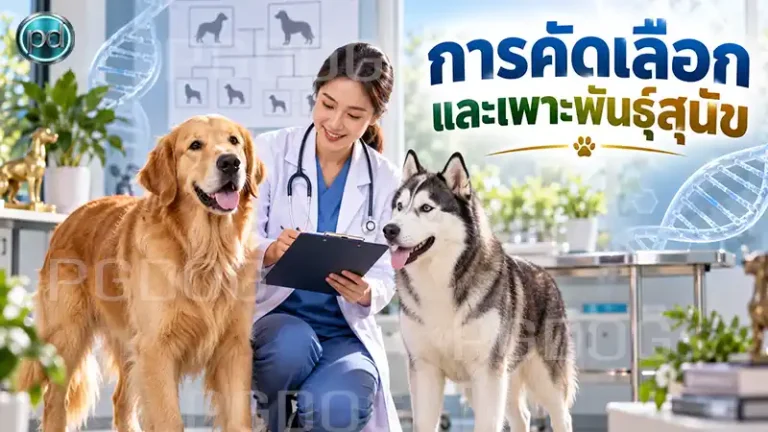 การคัดเลือก และเพาะพันธุ์สุนัข