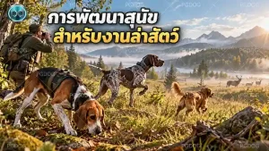การพัฒนาสุนัข สำหรับงานล่าสัตว์