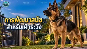 การพัฒนาสุนัข สำหรับเฝ้าระวัง
