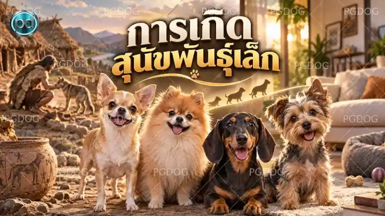 การเกิด สุนัขพันธุ์เล็ก