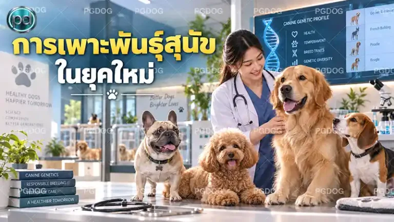 การเพาะพันธุ์สุนัข ในยุคใหม่