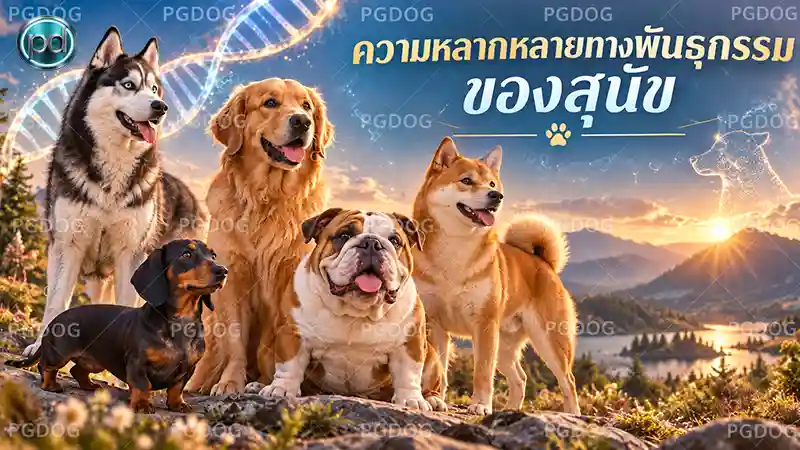 ความหลากหลายทางพันธุกรรม ของสุนัข