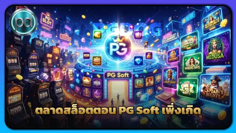ตลาดสล็อตตอน PG Soft เพิ่งเกิด