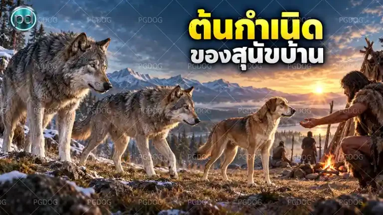 ต้นกำเนิด ของสุนัขบ้าน