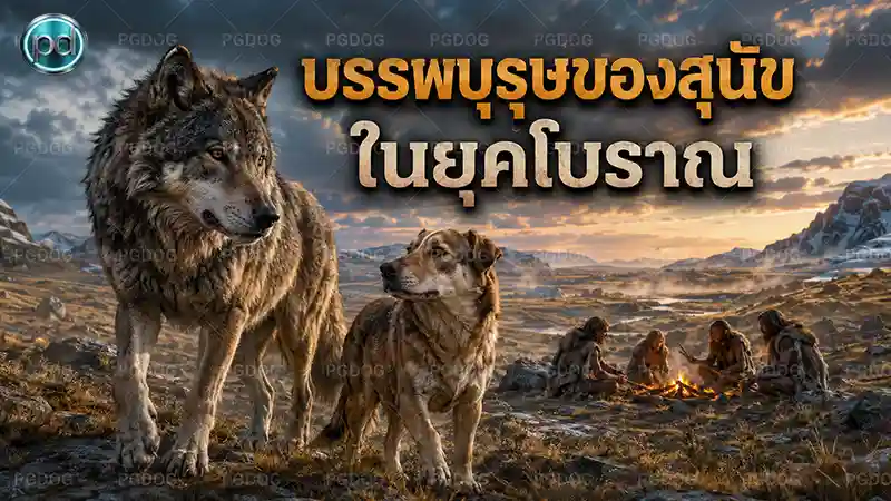 บรรพบุรุษของสุนัข ในยุคโบราณ