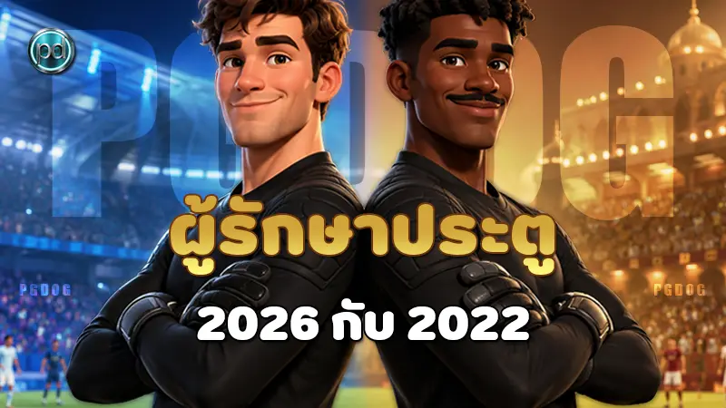 ผู้รักษาประตู 2026 กับ 2022