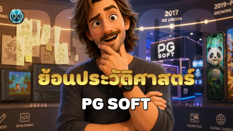 ย้อนประวัติศาสตร์ PG Soft